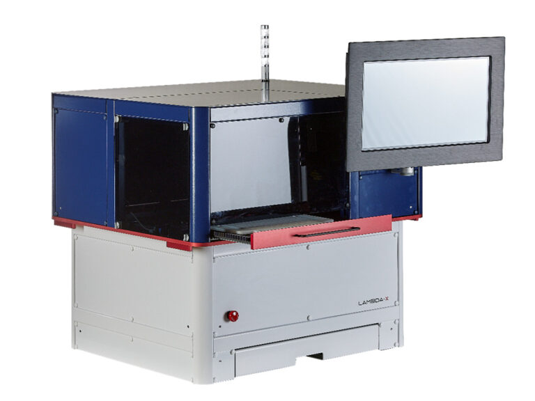 Lambda-X: All-in-one tray-based metrology instrument for IOLs