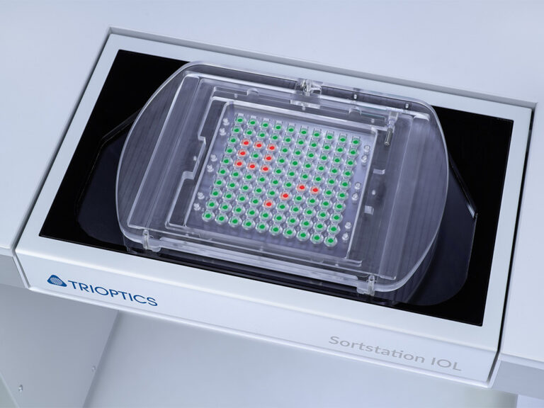 TRIOPTICS – SortStation IOL: Inspection of intraocular lenses in production